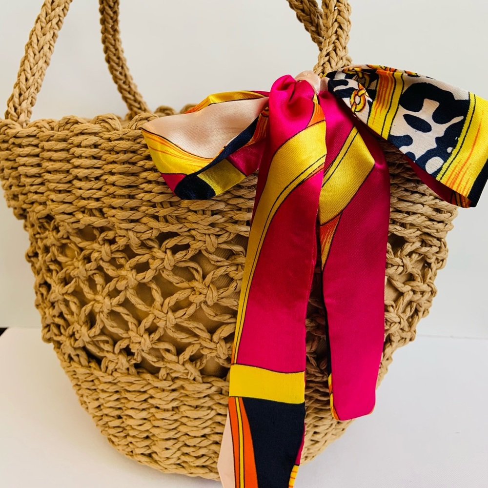 COPY - 3-pc set Silk Handbag scarf